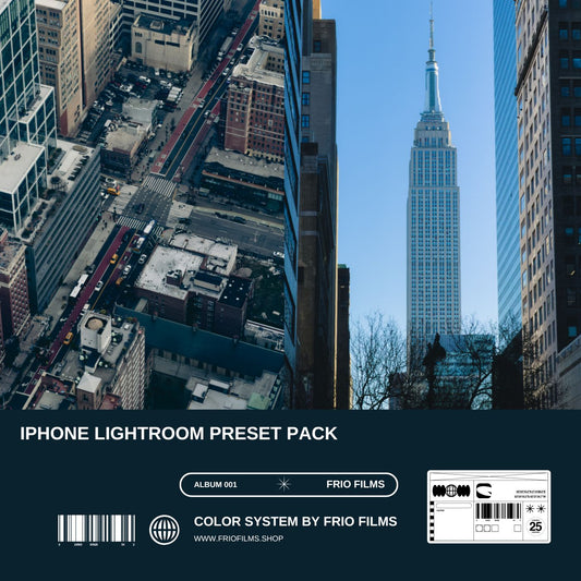 ARCHIVE 001 - iPhone RAW Presets (Lightroom)