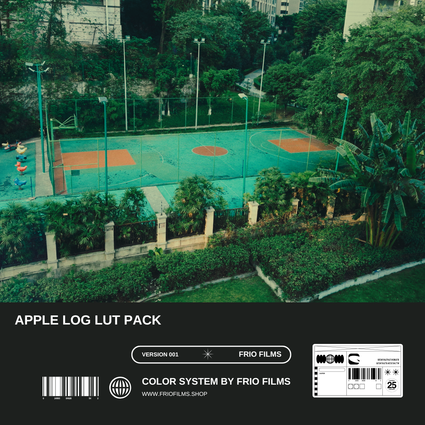 The Archives LUT Pack (Apple LOG)