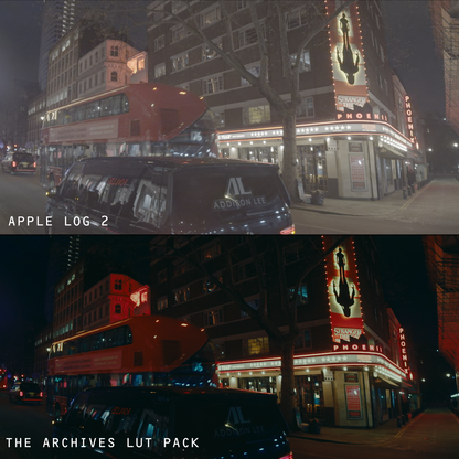 The Archives LUT Pack (Apple LOG)