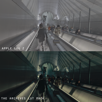 The Archives LUT Pack (Apple LOG)