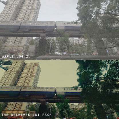 The Archives LUT Pack (Apple LOG)