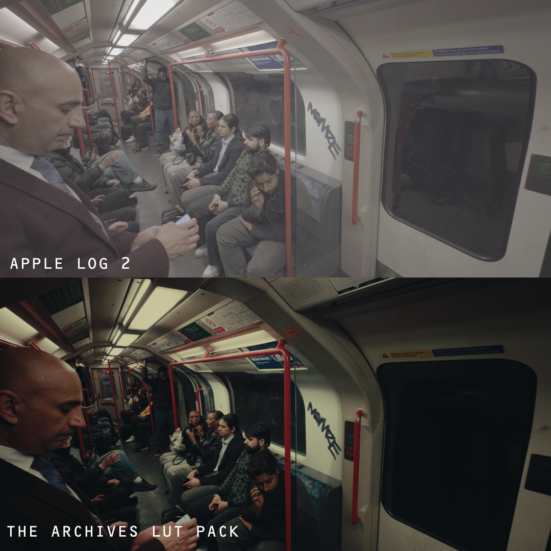 The Archives LUT Pack (Apple LOG)