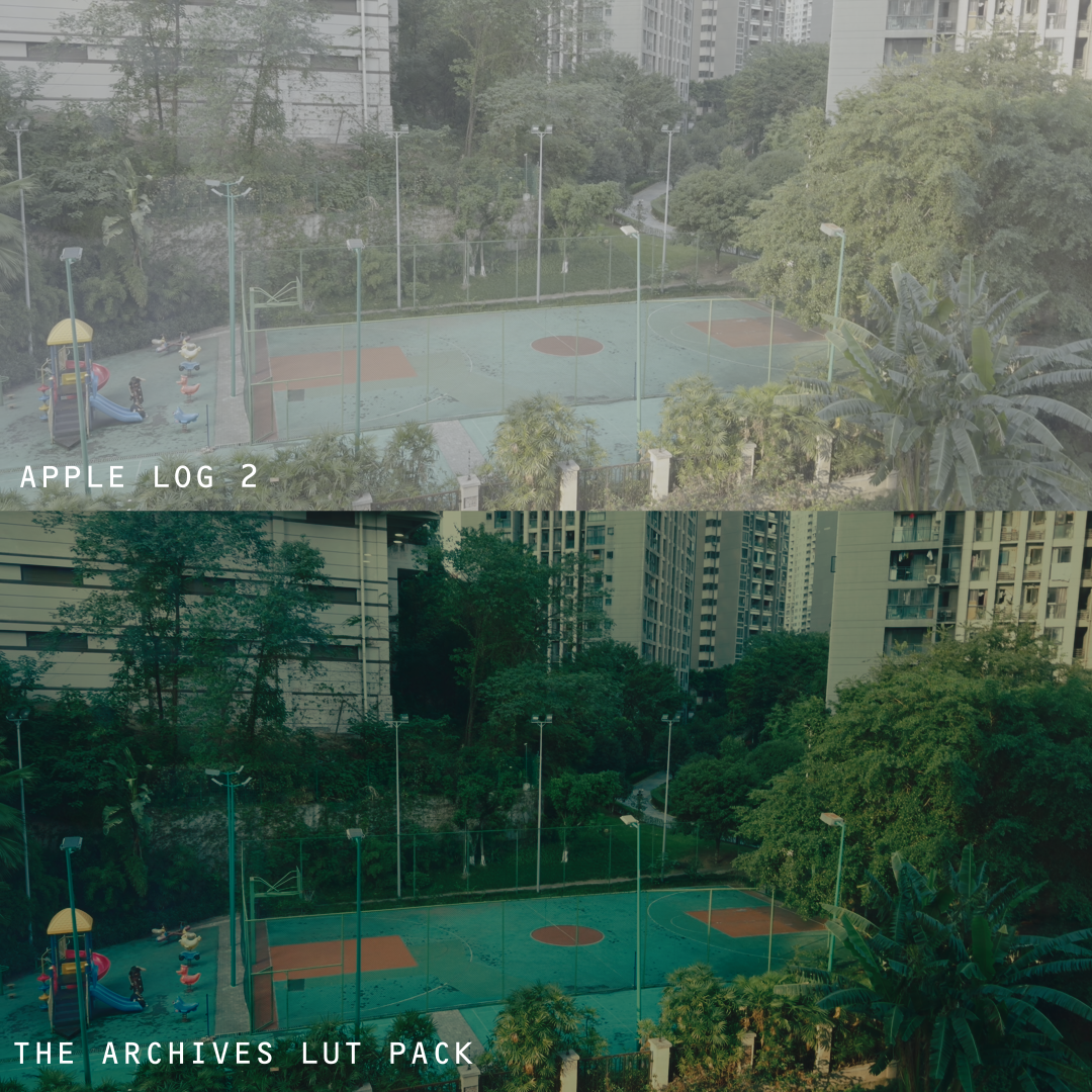 The Archives LUT Pack (Apple LOG)